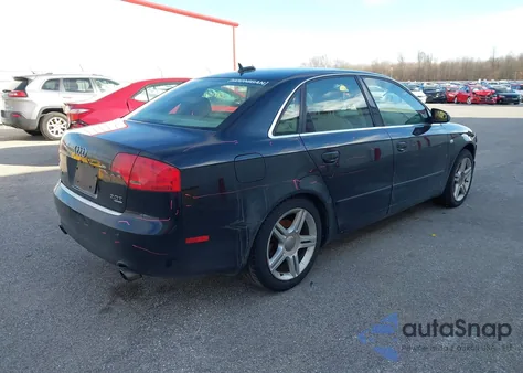 2006 Audi A4 2.0T z USA, uszkodzony, nr VIN WAUDF78EX6A017588